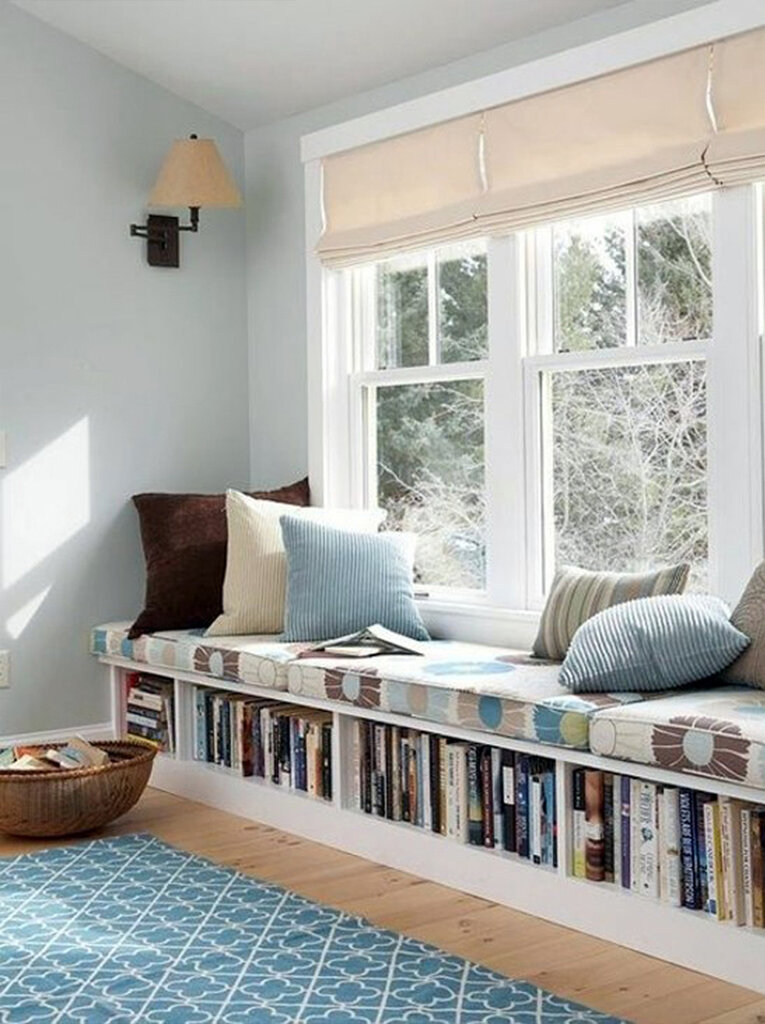 Az extra széles ablakpárkány kiváló lehet dolgozó – vagy pihenősarok kialakítására egyaránt
